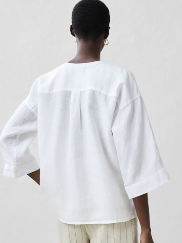 bonprix Bluse in Weiß