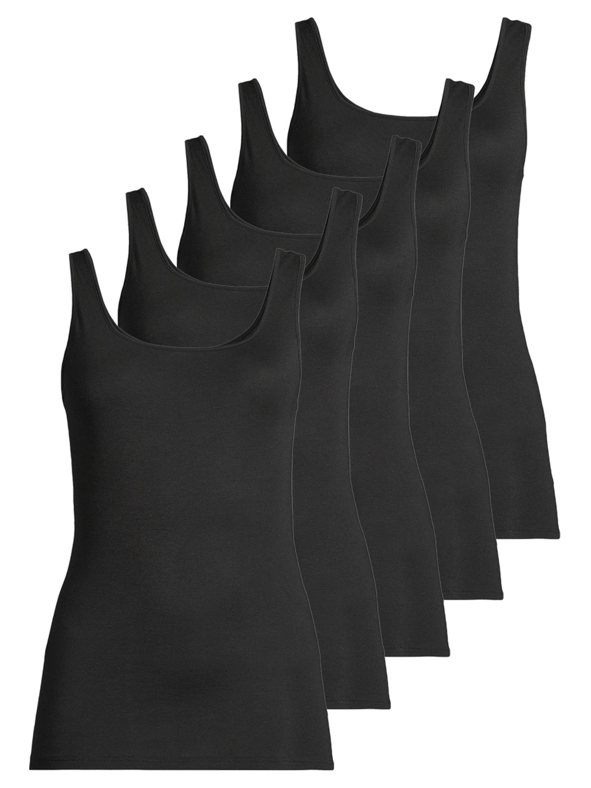 SPEIDEL Undershirt 'Nadine' in Black: front