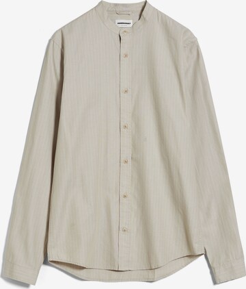 ARMEDANGELS Button Up Shirt 'Tomaso' in Beige: front