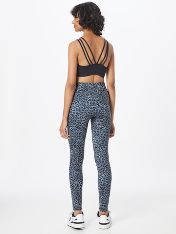 Urban Classics Skinny Leggings in Blau