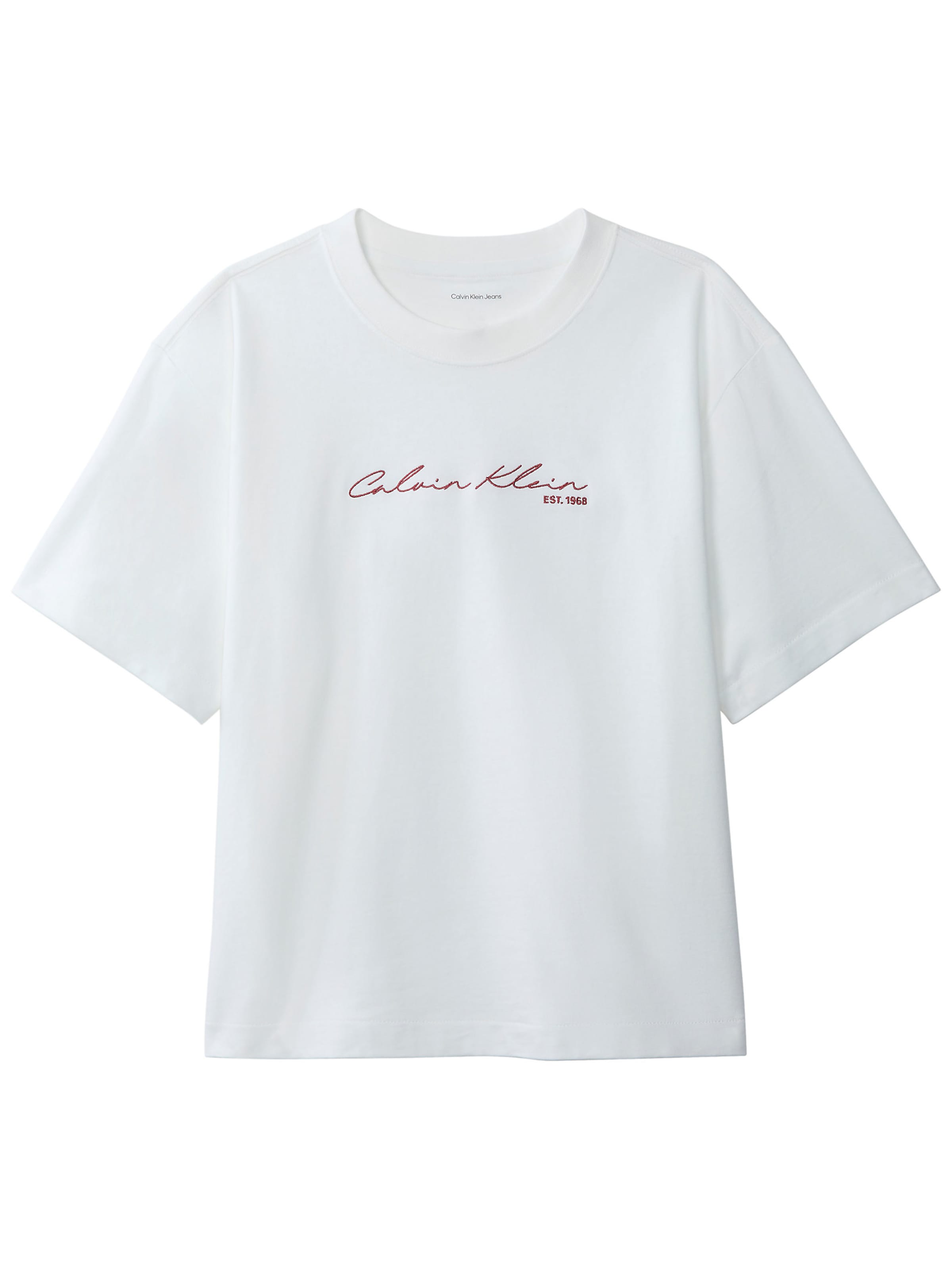 Calvin Klein Jeans Футболка в Белый: спереди