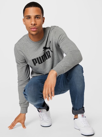 PUMA Athletic Sweatshirt 'Ess' in Grey
