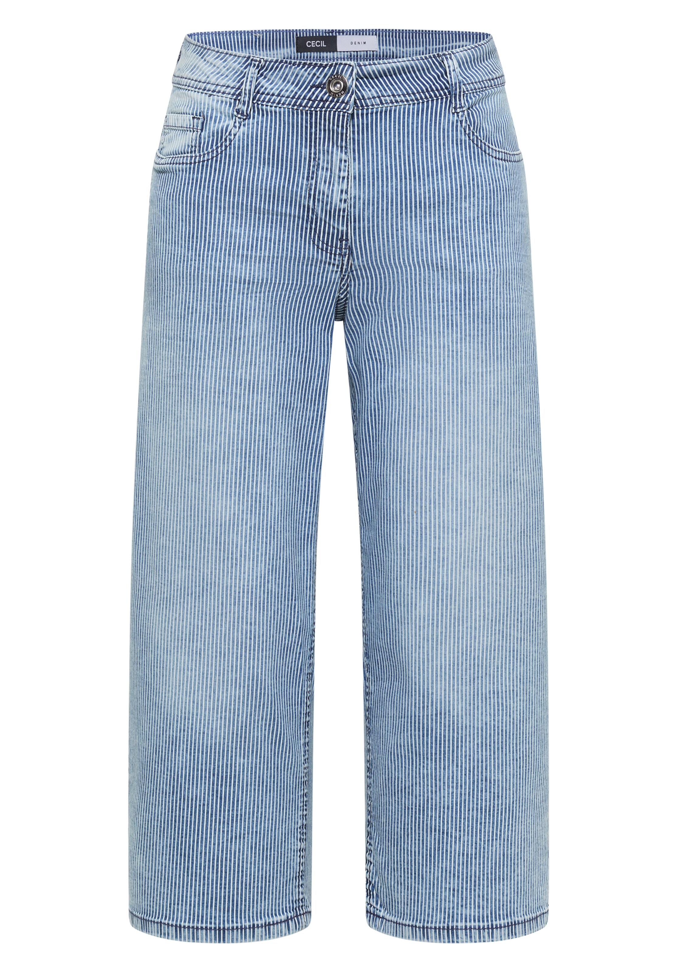 CECIL Wide Leg Jeans in Blau: Vorderseite