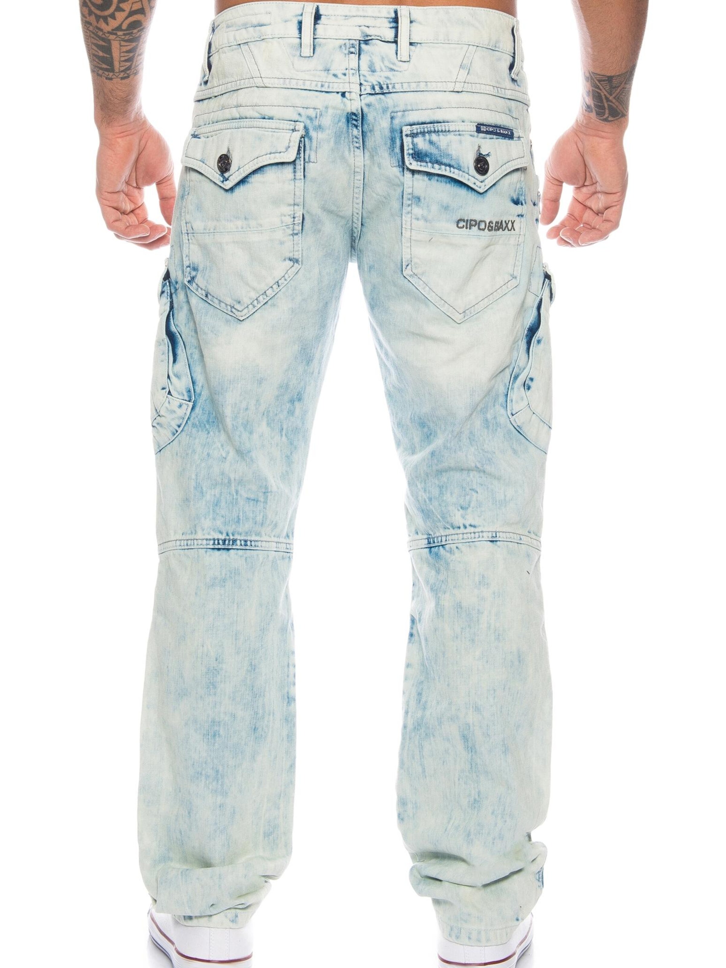 CIPO & BAXX Regular Jeans 'BJ435' in Blue