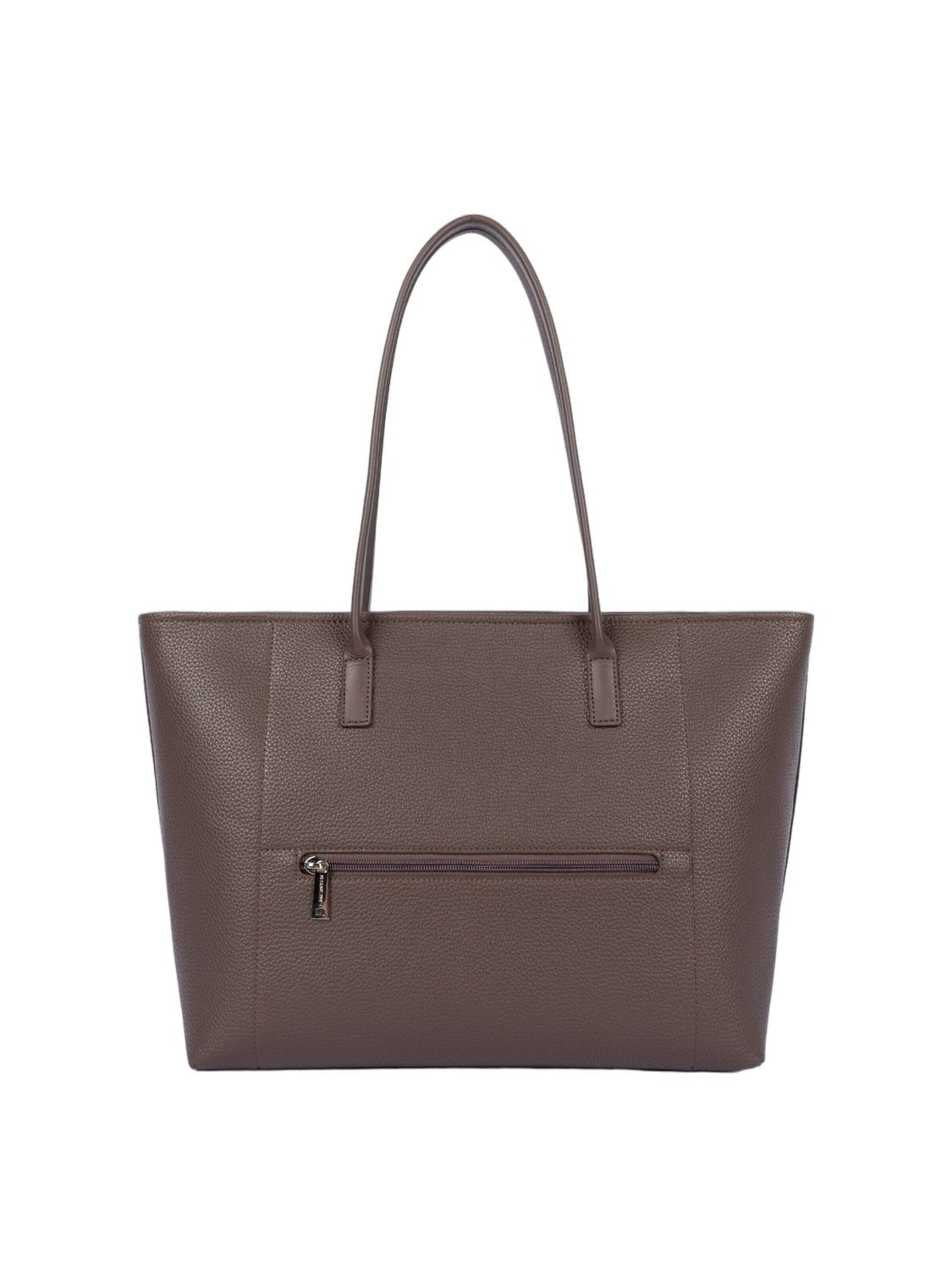 LANCASTER Paris - Shopper 'Lancaster Sac cabas épaule Zippé Maya Double KBA Marron' em castanho