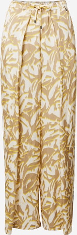 BOGNER Wide leg Broek 'TISHA' in Beige: voorkant