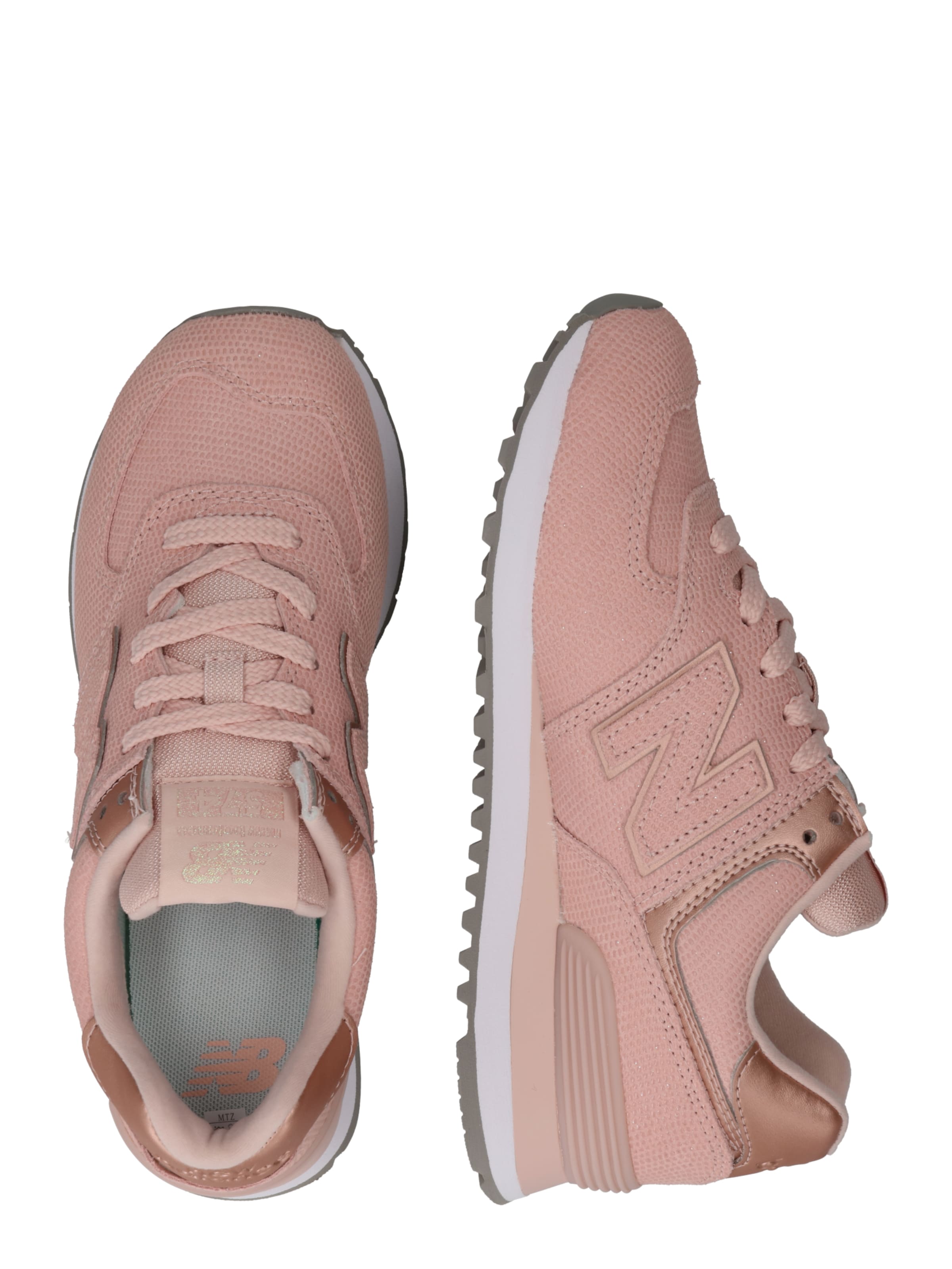 Sneaker bassa '574' di new balance in rosa