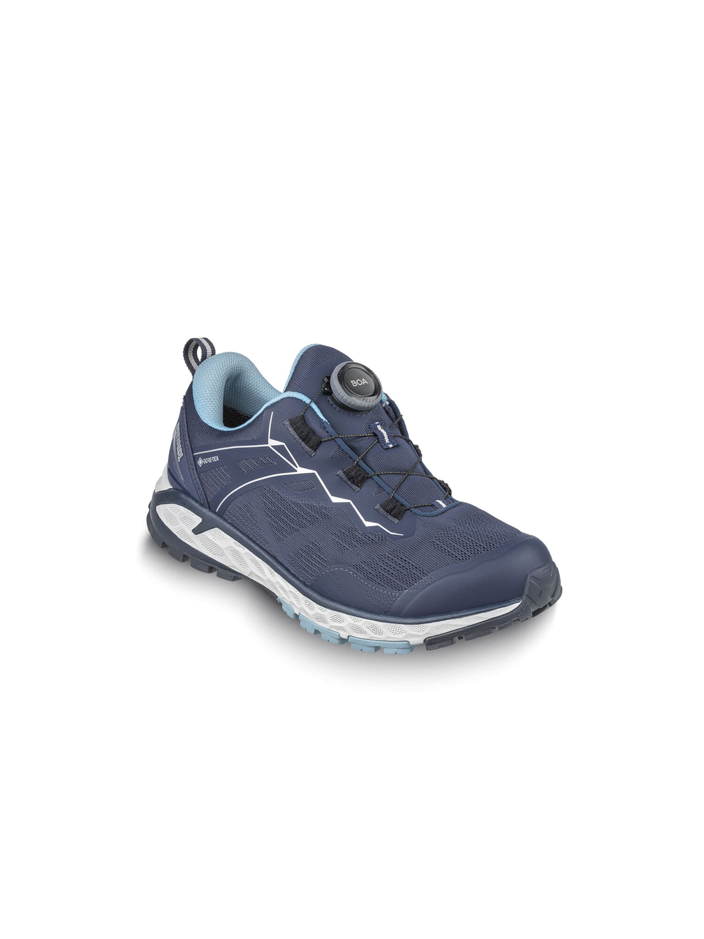 MEINDL Schnürschuh 'Power Walker Lady 3.5' in Blau: Vorderseite