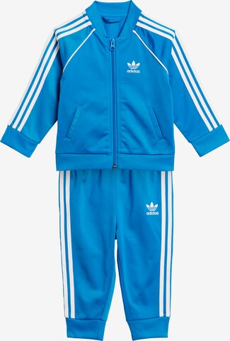 ADIDAS ORIGINALS Regular Jogginganzug 'Adicolor' in Blau: predná strana