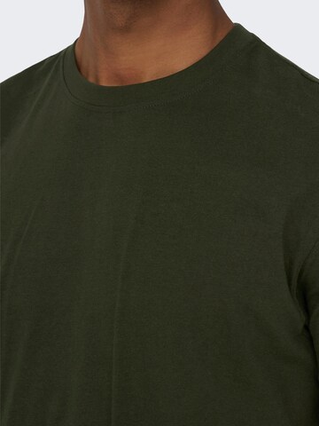 Only & Sons T-Shirt 'Max' in Grün