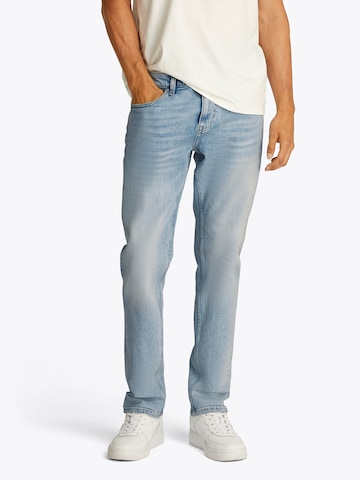 Tommy Jeans Slimfit Jeans 'Scanton' in Blauw: voorkant