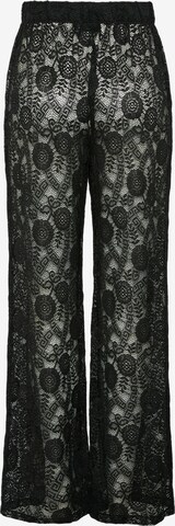 Wide Leg Pantalon 'OLLINE' PIECES en noir
