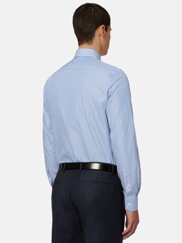 Boggi Milano Slim fit Button Up Shirt in Blue