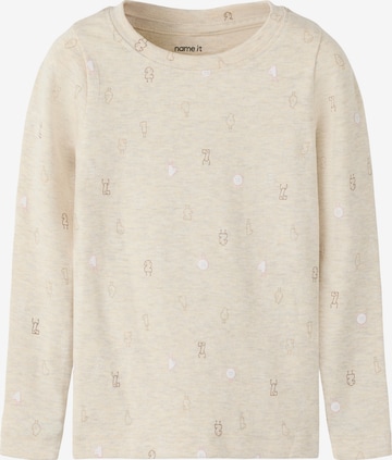 NAME IT - Camiseta 'NMFOLYDIANA' en beige: frente