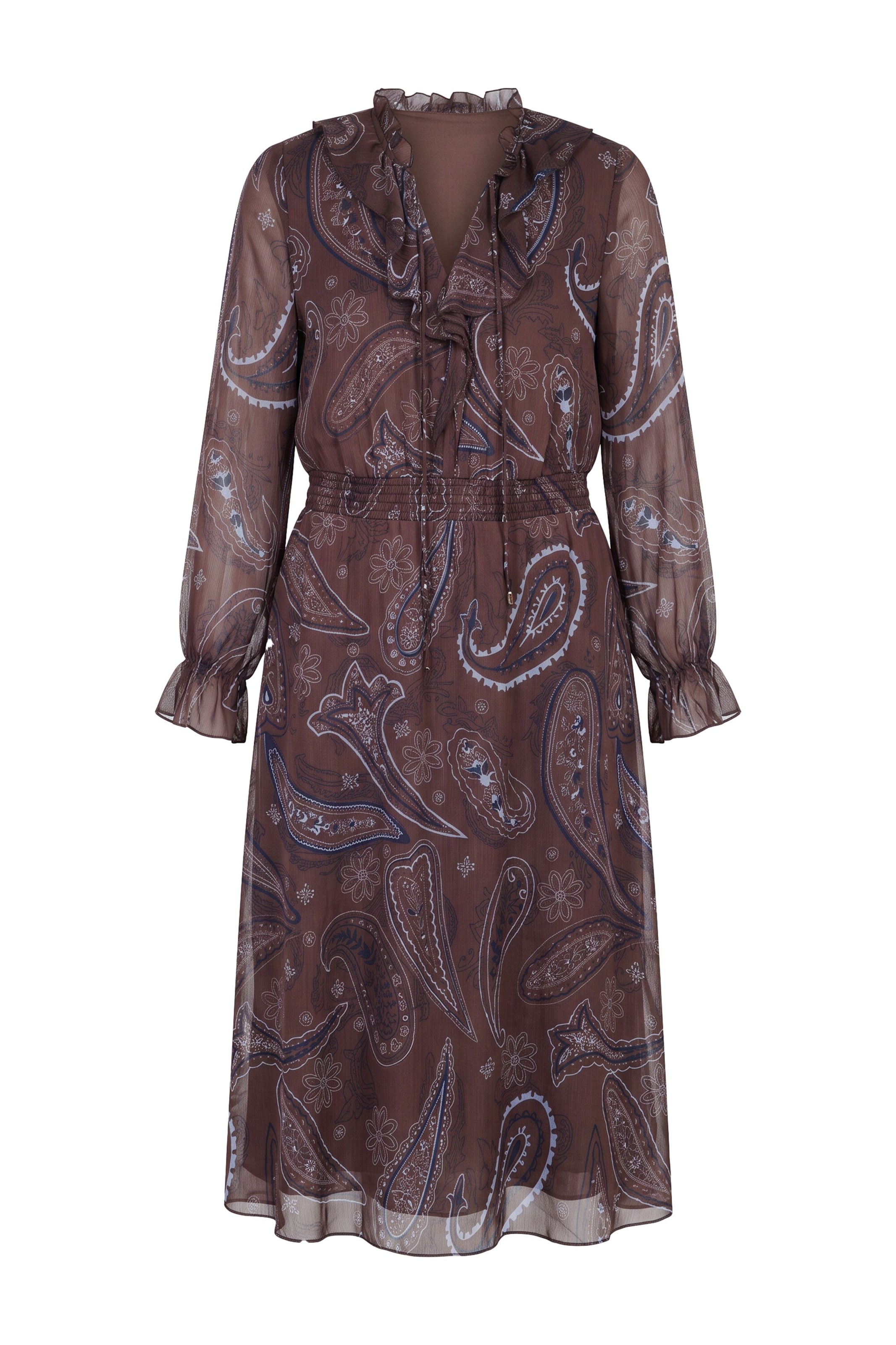 Studio Untold Kleid in Braun: Vorderseite