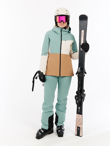 PROTEST Sportjacke 'PRTSina'‌‌‌‌‌‌‌‌‌‌ in Braun