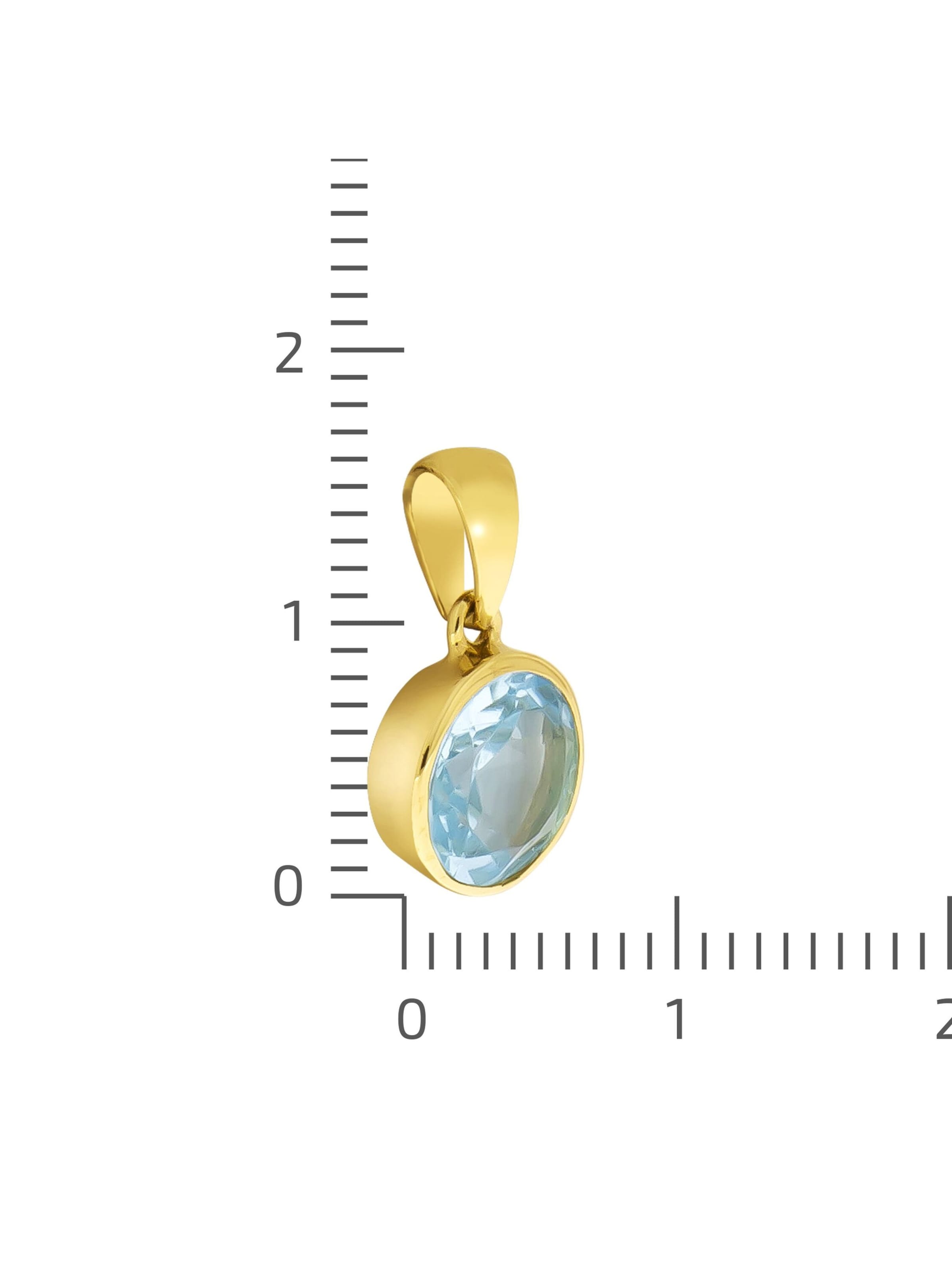 Pendentif Fascination by Ellen K. en jaune