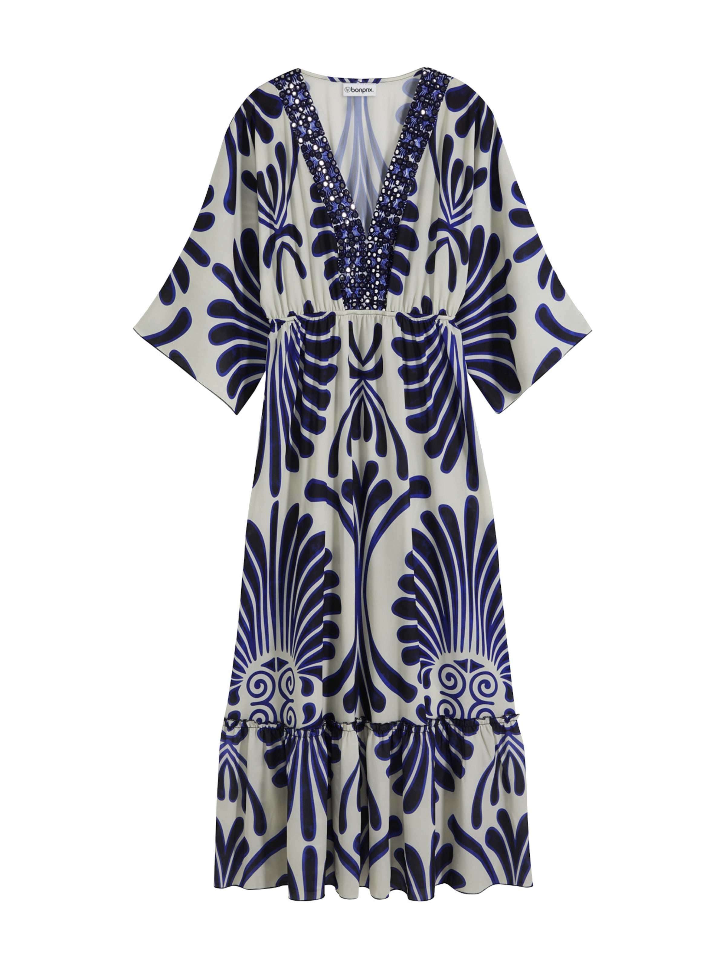 bonprix Kleid in Blau: Vorderseite