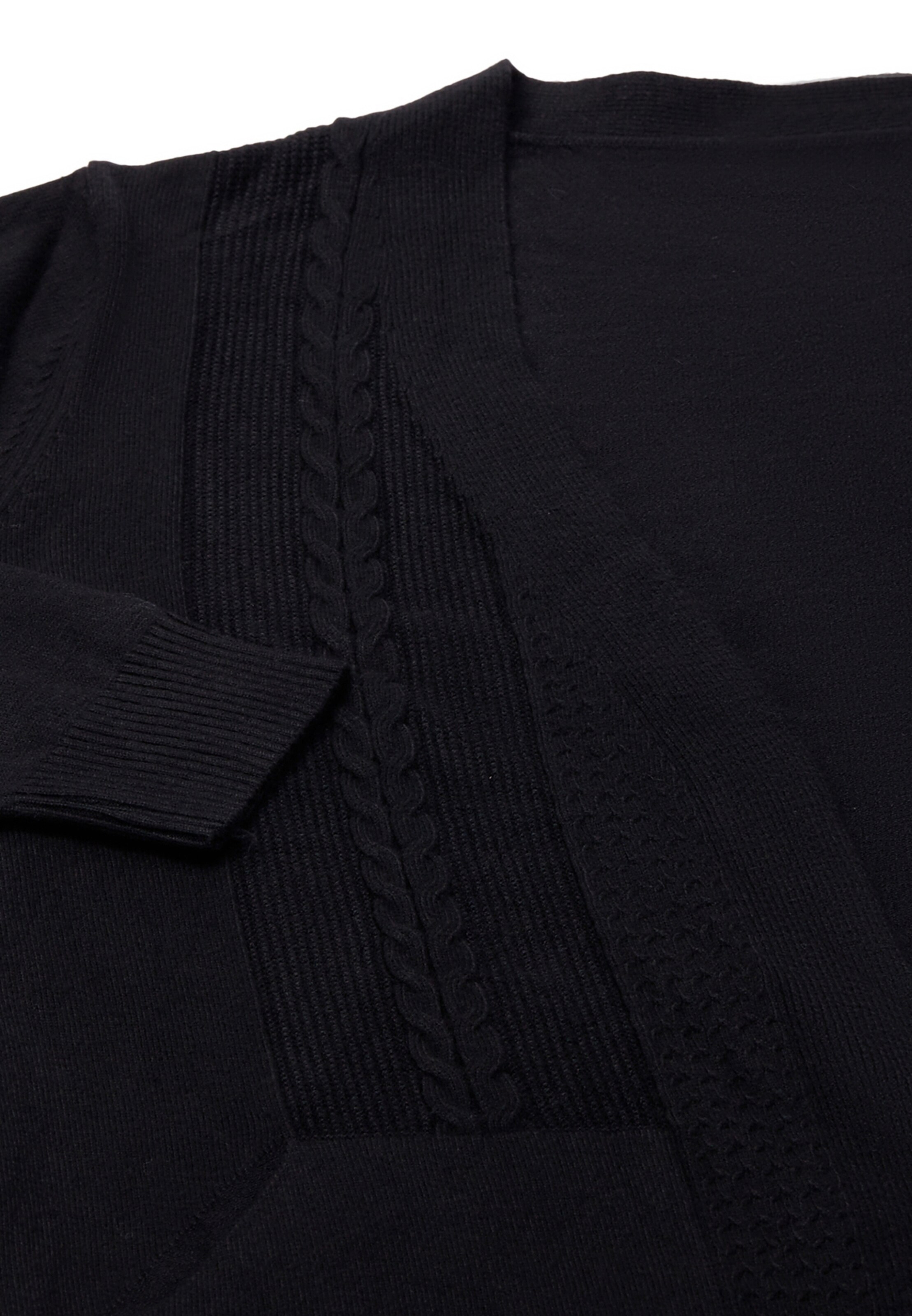 ALARY Knit cardigan in Black