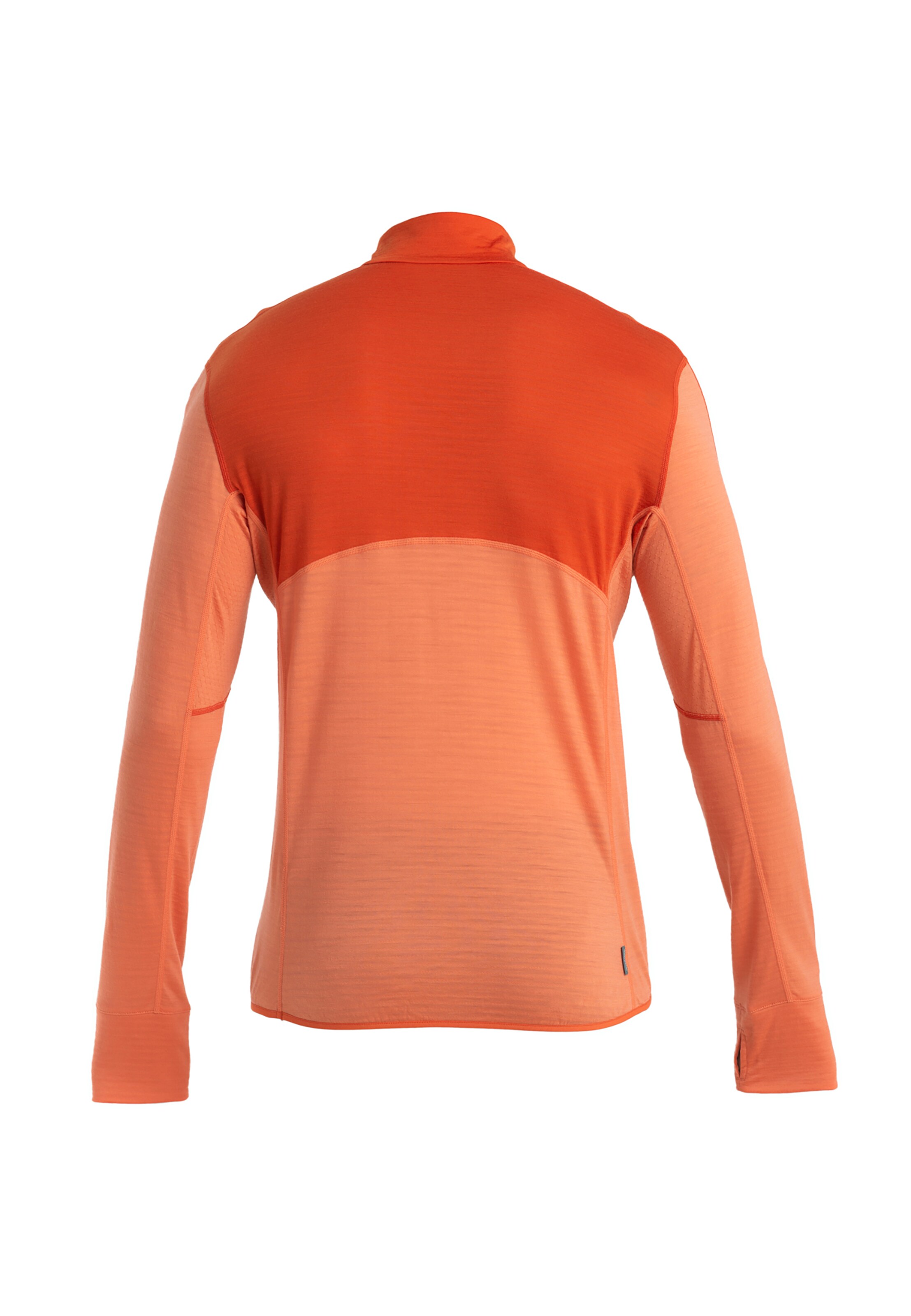 ICEBREAKERTehnička sportska majica 'Realfleece Descender' - narančasta boja