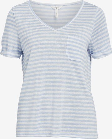 T-shirt OBJECT en bleu : devant