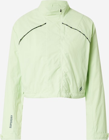 Superdry Training Jacket in Yellow: front