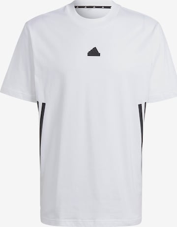 T-Shirt fonctionnel 'Future Icons 3-Stripes' ADIDAS SPORTSWEAR en blanc : devant