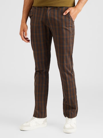 Brixton - regular Pantalón chino 'CHOICE' en marrón: frente