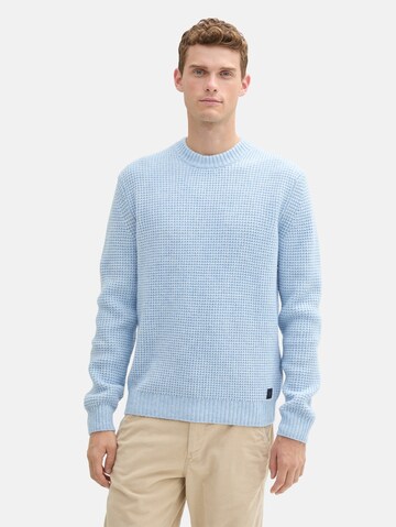 TOM TAILOR Strickpullover in Blau: Vorderseite