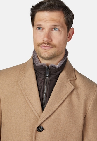 HECHTER PARIS Between-Seasons Coat 'Elegant' in Brown