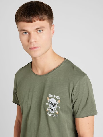 Key Largo Shirt 'POTENTIAL' in Green