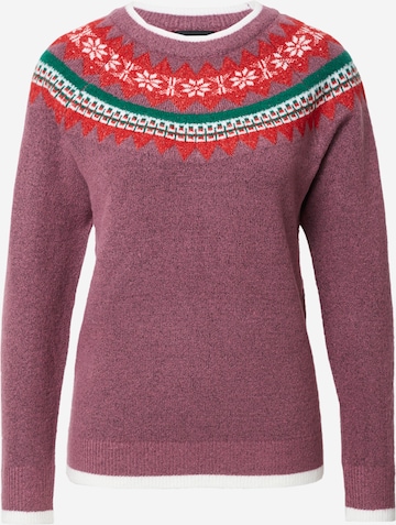 PIECES Sweater 'SOFIA' in Red: front