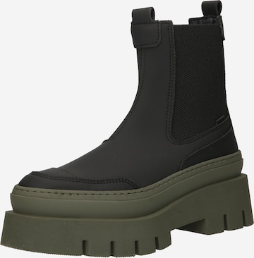 BRONX Chelsea Boots in Black: front