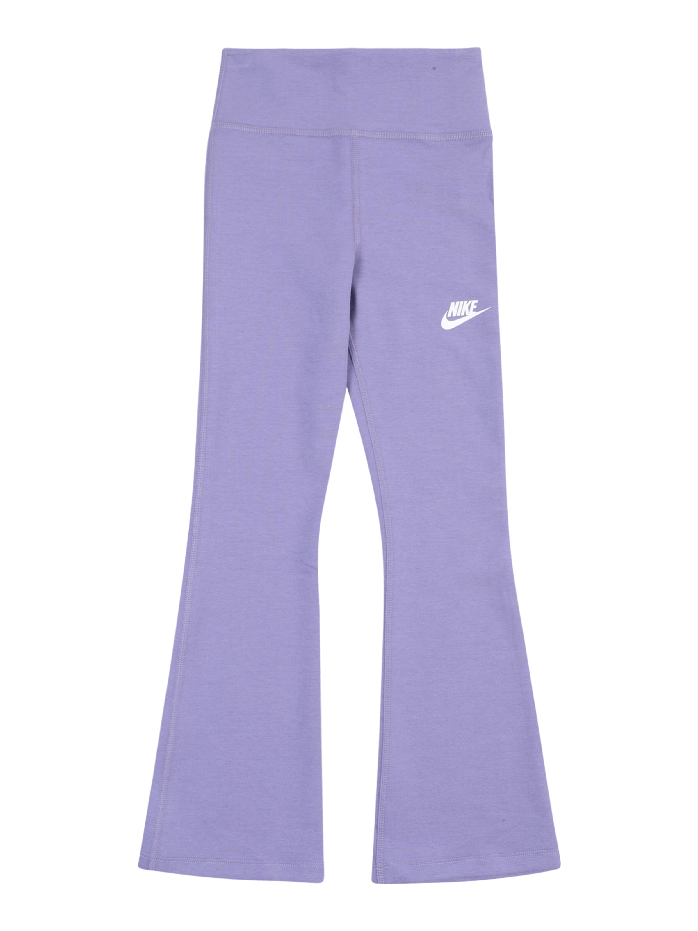 Nike Sportswear Na zvonec Hlače 'CLSSC' | vijolična barva: sprednja stran