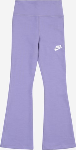 Nike Sportswear Штаны 'CLSSC' в Лиловый: спереди