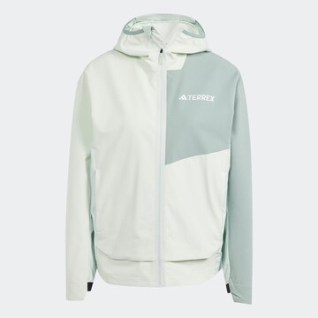 ADIDAS TERREX Outdoor Jacket in Green: front