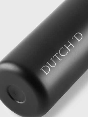 Dutch'D Drinking Bottle 'Straw Thermo' in Black