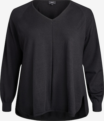 juoda Zizzi Megztinis 'Caella': priekis