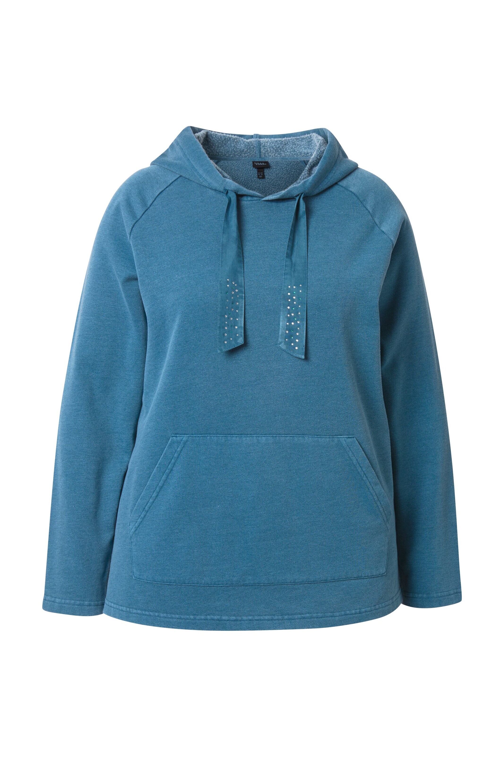 Ulla Popken Sweatshirt in Groen: voorkant