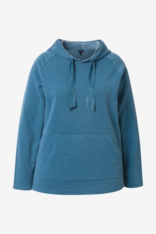 Ulla Popken Sweatshirt in Groen: voorkant