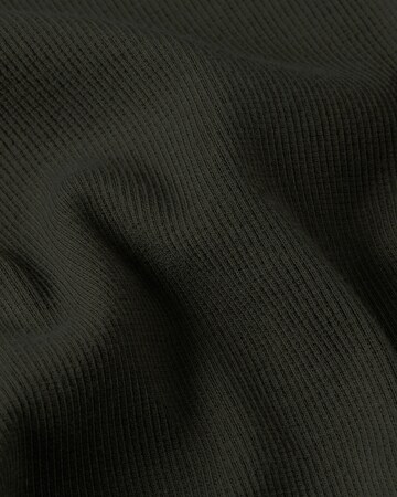 G-STAR Shirt 'Slim Rib Open Neck' in Green