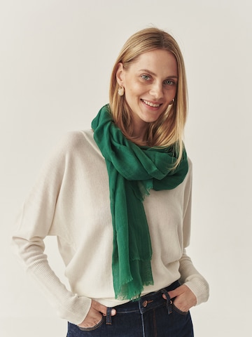 Écharpe TATUUM en vert : devant