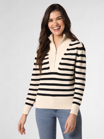 Marie Lund Pullover in Beige: predná strana