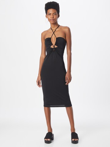 Gina Tricot Kleid 'Sahara' in Schwarz: predná strana