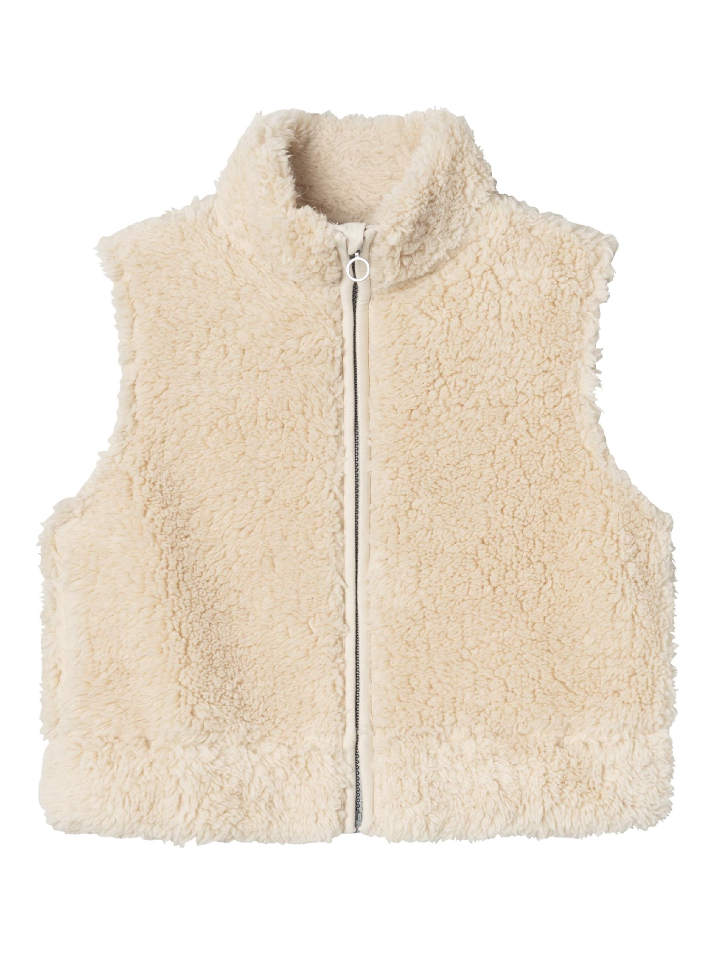 NAME IT Vest in White: front
