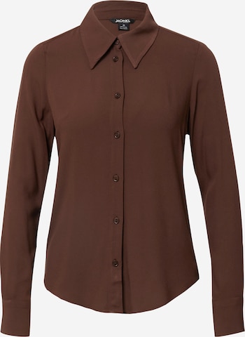 Monki Blouse in Bruin: voorkant