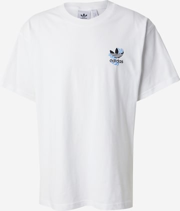 ADIDAS ORIGINALS Shirt in White: front