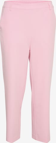 Pantalon à plis 'Sakura' Kaffe en rose : devant