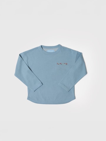 Maru + Bo Shirts 'HEAVY-WEIGHT RAINBOW T-SHIRT' i blå: forside