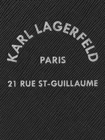 Protection pour smartphone Karl Lagerfeld en noir